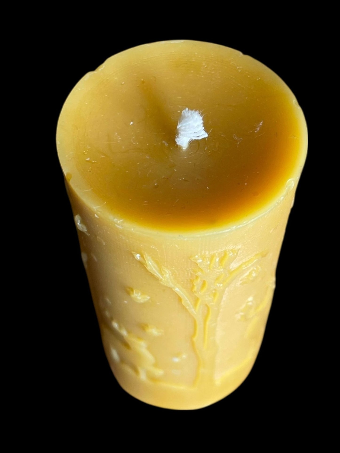 130g Christmas Scene Beeswax Candle – 19 Hour Burn - Non - Toxic - Mêl Llŷn